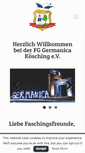 Mobile Screenshot of germanica-koesching.de